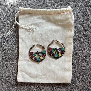 Lucky Brand hoop earrings